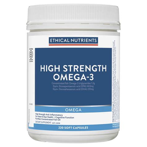 ethical nutrients high strength omega 3